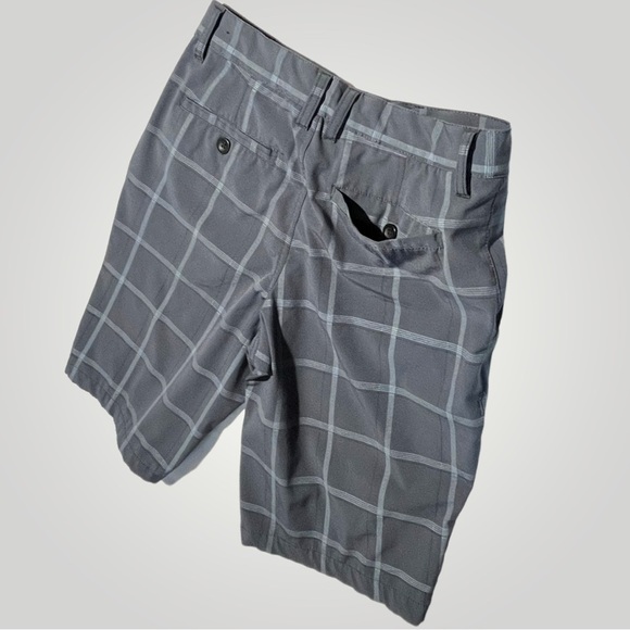 Urban Pipeline Superflex Flat Front Plaid Shorts - Picture 14 of 16